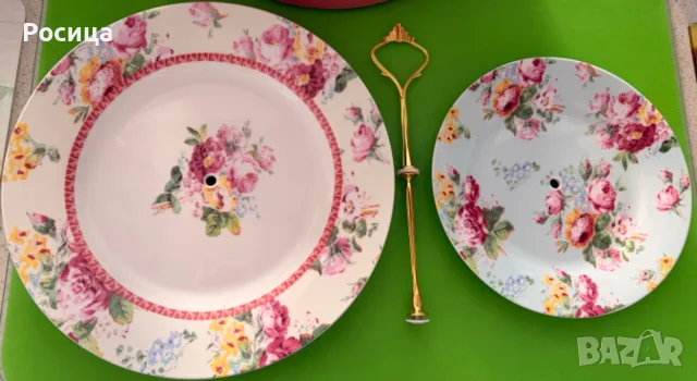 Чиния за сандвичи на две нива V&A, снимка 2 - Декорация за дома - 54958101