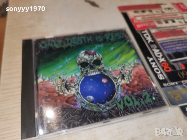 ONLY DEATH IS REAL CD 2-ВНОС GERMANY 0406261001H2E6R, снимка 10 - CD дискове - 54774057