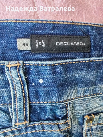 Мъжки къси дънки Dsquared, снимка 3 - Дънки - 55006281