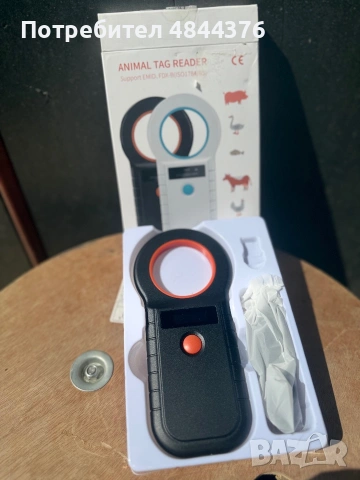 Преносим RFID четец за микрочипове на животни, снимка 2 - Други - 55138993