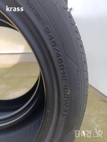 Гуми 245/45R18 Boto летни, снимка 2 - Гуми и джанти - 54482438