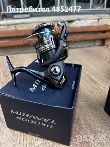 Макара ShimanoMiravel4000XG, снимка 2 - Макари - 55174863