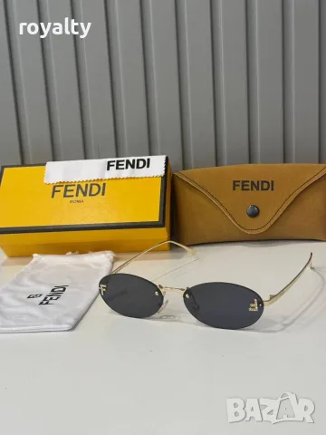 Fendi Нови Дамски Слънчеви Очила Различни Цветове с Кутия и Калъф Фенди  , снимка 2 - Слънчеви и диоптрични очила - 55618365