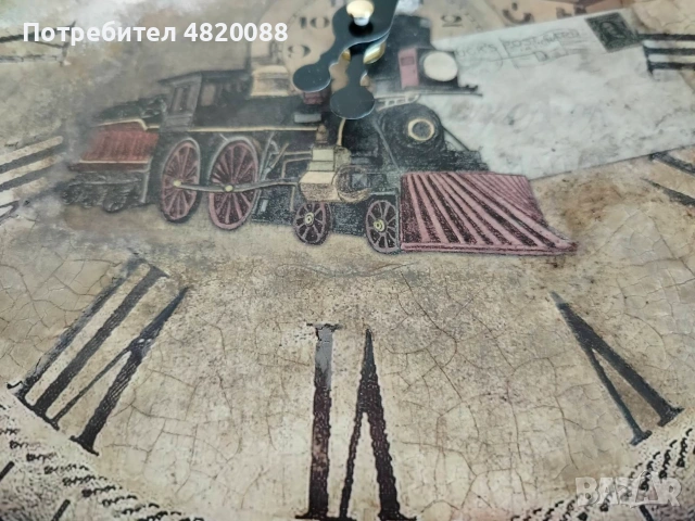 Стенен часовник РЪЧНА декорация, снимка 10 - Стенни часовници - 55240422