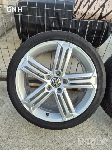 Джанти Ronal 18 цола, 5х112 , 7.5j ,et51 , 225/40/18 Vw Skoda Audi, снимка 5 - Гуми и джанти - 54484455