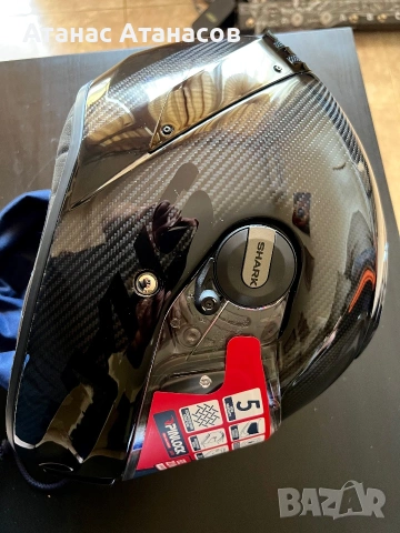 Продавам нов Shark spartan RS carbon шлем, снимка 4 - Аксесоари и консумативи - 55099609
