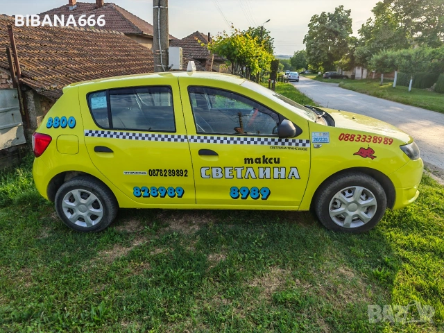 Dacia Sandero Дачия Сандеро 1.2 Такси , снимка 2 - Автомобили и джипове - 54754983