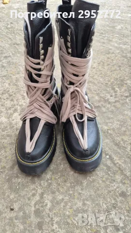 Rick Owens x Dr. Martens ботуши