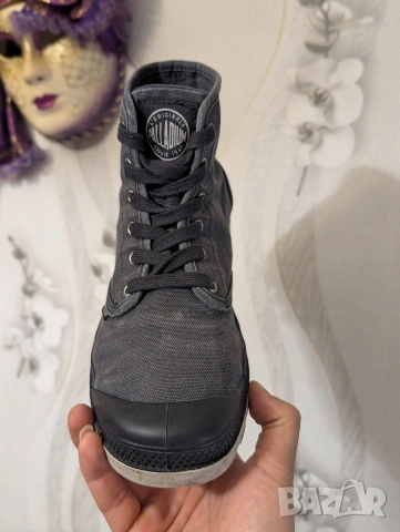 кецове Palladium Pampa Hi номер 42 памучни , снимка 3 - Кецове - 54704079