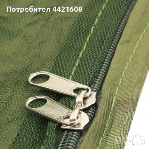 Голям хамак за къмпинг с мрежа против насекоми – До 180 кг, пълен комплект за окачване, снимка 3 - Други стоки за дома - 55266410