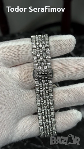 Мъжки часовник Rolex Datejust Iced Out Two-Tone Gold, снимка 6 - Луксозни - 55272447