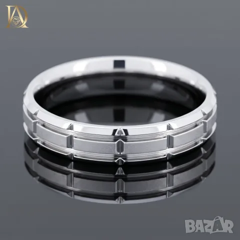 Нов Платинен Пръстен Verragio Platinum, снимка 2 - Пръстени - 48457229