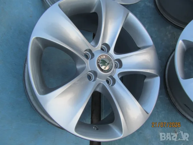 Алуминиеви джанти - 5 x 112 - 16 цола за SKODA ,Volkswagen,Seat,Audi,Cupra,Ford , снимка 8 - Гуми и джанти - 54168398