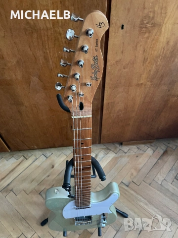 Продавам електрическа китара HARLEY BENTON TELECASTER TE-62, снимка 4 - Китари - 54800100