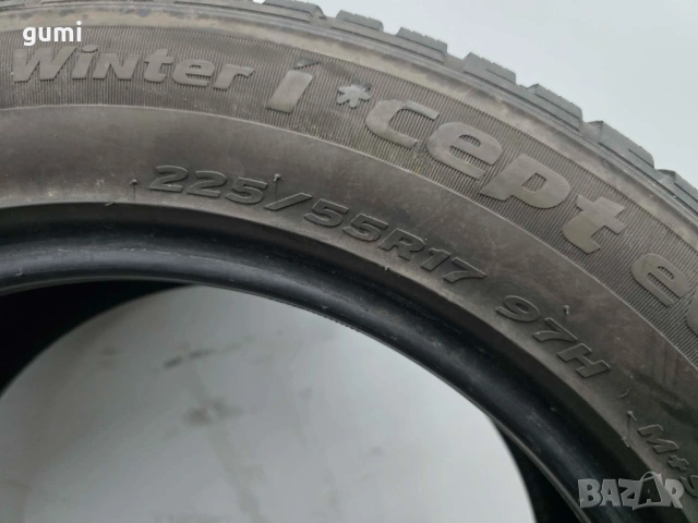 4бр зимни гуми 225/55/17 HANKOOK L05698 , снимка 6 - Гуми и джанти - 54625610