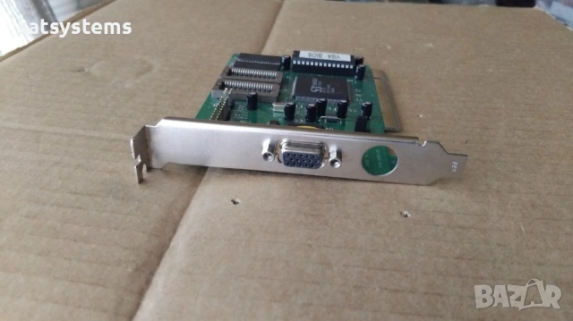 Видео карта S3 Super Trio 64V2/DX Gainward GW503D 1MB PCI, снимка 2 - Видеокарти - 38961415
