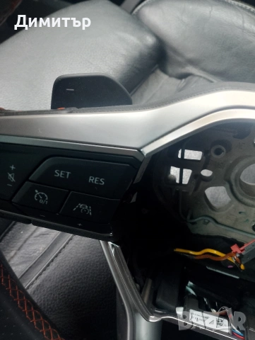 Оригинален мултифункционален волан от Seat Leon 5F – визия + удобство + контрол , снимка 4 - Части - 54419895