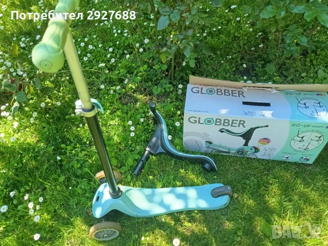 Тротинетка 4 в 1 Globber - Go Up Sporty Light, ментова