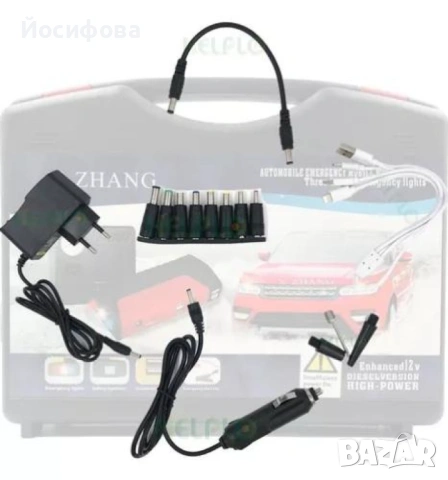 JUMP STARTER TM15 (50800 mAh) + КОМПРЕСОР – 2 В 1 СПАСИТЕЛ!, снимка 6 - Аксесоари и консумативи - 54266534