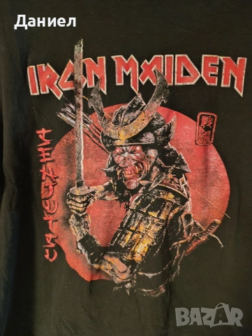 Тениска на Iron Maiden , снимка 3 - Тениски - 54432377