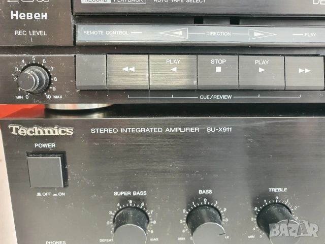 Уредба TECHNICS SU-X911, снимка 2 - Ресийвъри, усилватели, смесителни пултове - 54968910