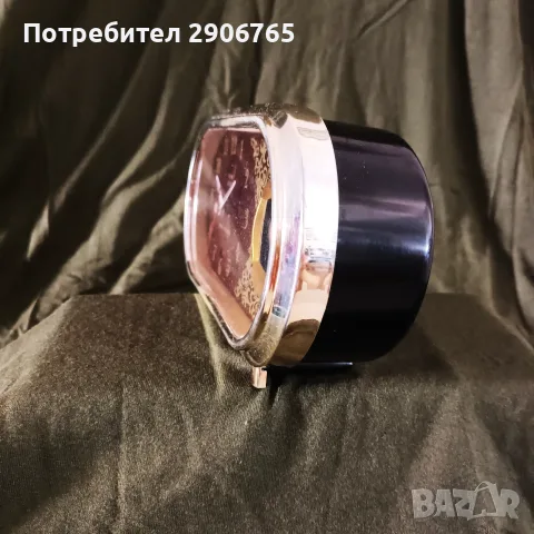Часовник будилник работещ, снимка 6 - Антикварни и старинни предмети - 55478433