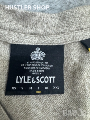 Мъжки пуловер LYLE & SCOTT. Размер L, снимка 4 - Пуловери - 54348164
