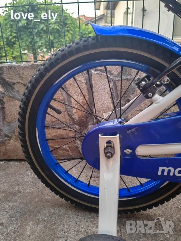 Детско колело синьо 1281 Moni 12“, снимка 3 - Велосипеди - 55157977