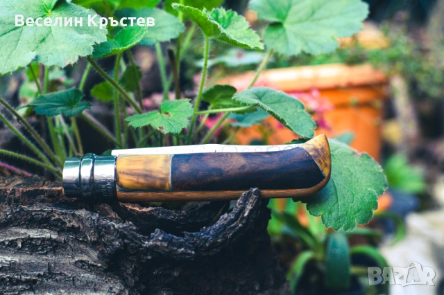 Сгъваем нож Opinel No.8 Carbone опинел Mod, снимка 12 - Ножове - 54707729