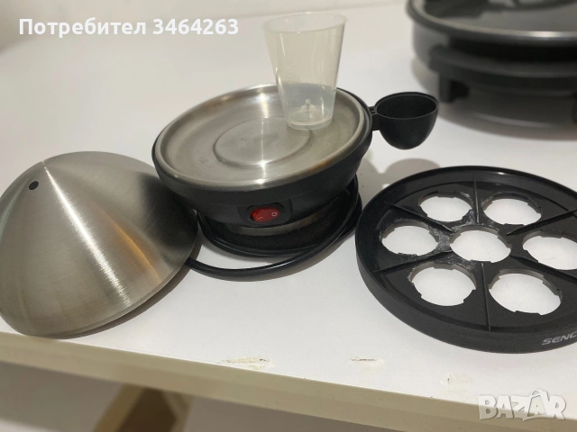 Уред за варене на яйца на пара, снимка 2 - Уреди за готвене на пара - 55163495