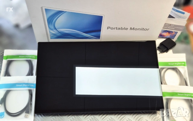 18.5" Преносим монитор UPERFECT 120Hz Touchscreen, снимка 3 - Монитори - 54809524
