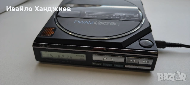 Sony Discman D-55T, снимка 7 - Радиокасетофони, транзистори - 54519422