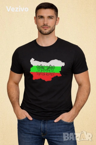 Тениска Карта България