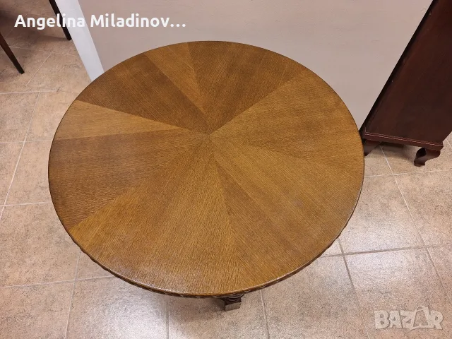 Маса за всекидневна с богата дърворезба , снимка 7 - Маси - 55509952
