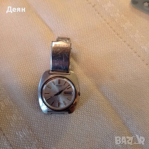 Стар запазен часовник Seiko , снимка 2 - Мъжки - 54273948