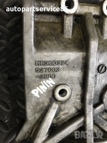 Конзола / стойка за климатичен компресор за Mitsubishi Pajero Pinin 1.8 GDI (2003) MR360324 / 537003, снимка 3 - Части - 54749325