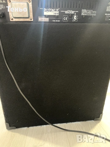 Усилвател за бас китара Fender Rumble 100, снимка 3 - Китари - 54857360