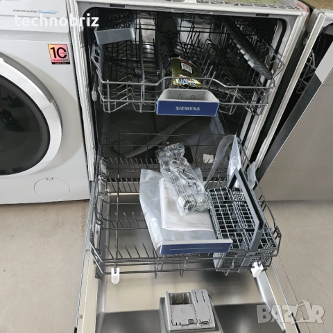 Немска инверторна съдомиялна Siemens IQ300 - 3 ГОДИНИ ГАРАНЦИЯ, снимка 3 - Съдомиялни - 54932219