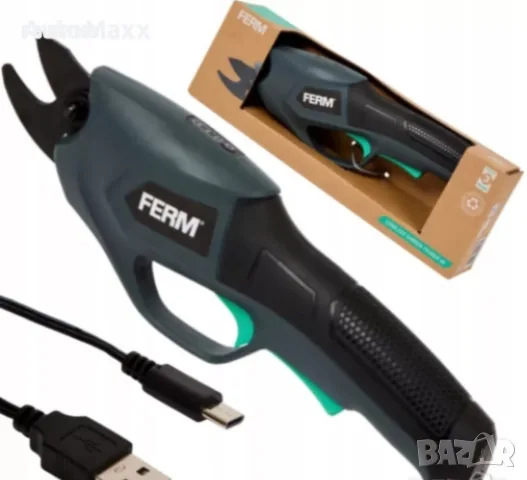 Акумулаторна градинска ножица FERM 4V, снимка 2 - Градински инструменти - 55660869