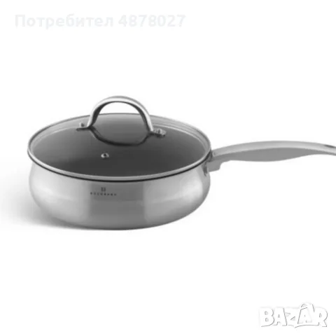 Комплект EDENBERG EB-2420M от 12части - неръждаема стомана с многослойно дъно за бързо и равномерно , снимка 7 - Съдове за готвене - 55443691