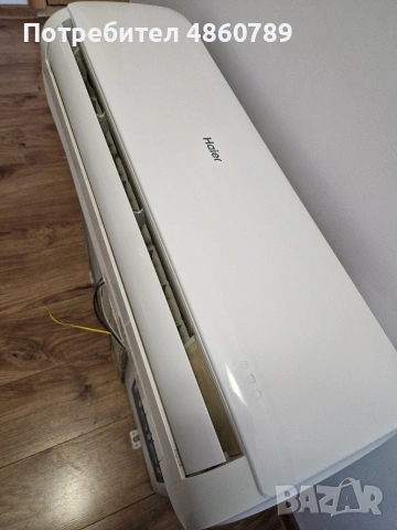 Инверторен Климатик Haier 12 Работещ 69 евро, снимка 3 - Климатици - 54976036