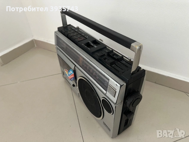Sanyo радиокасетофон перфектен, снимка 4 - Радиокасетофони, транзистори - 54481827