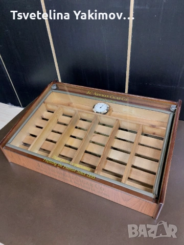 Голям лимитиран хюмидор J.C. Newman Cigar Co. (49х35 см)