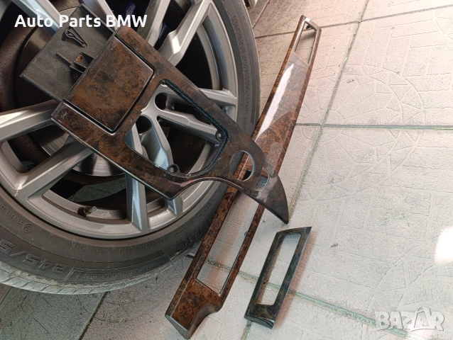 Интериорни лайсни BMW E60 E61 Махагон Лайсни БМВ Е60 Е61, снимка 2 - Части - 44009100