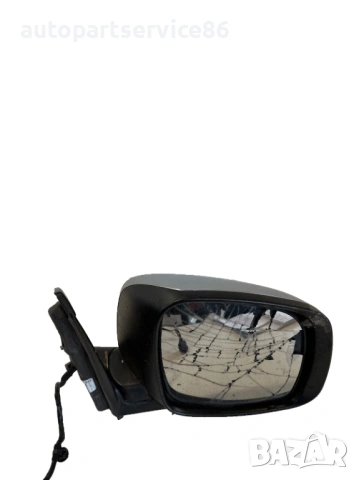 Външно дясно огледало с хром за Chrysler Grand Voyager (2011) – със 2 повредени стъкла
