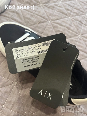 Armani Exchange , снимка 5 - Кецове - 54406990