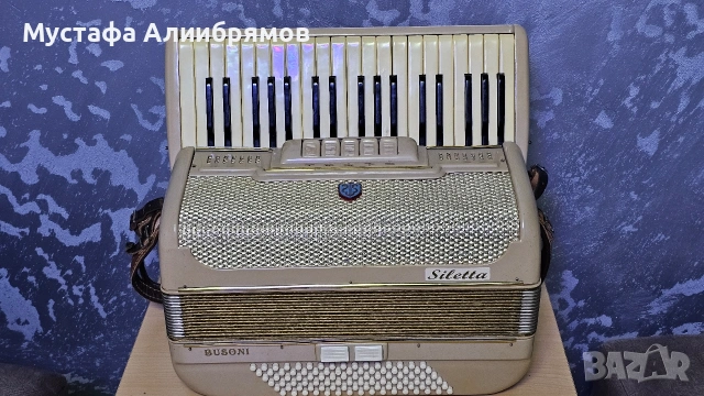 Siletta Busoni 96 баса, снимка 6 - Акордеони - 54720824