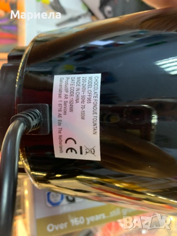 Мини фонтан за шоколад 100W  / Шоколадов фонтан на 3 нива, снимка 8 - Други - 54863653