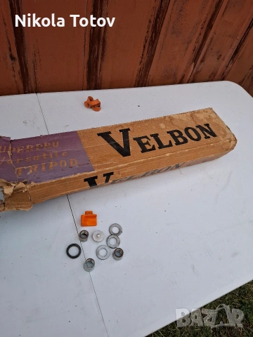 Продава се стойка за фотоапарат Velbon., снимка 8 - Фотоапарати - 54973744