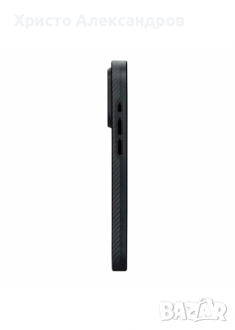 Pitaka MagEZ PRO 4 1500D Aramid Fiber Case for iPhone 15 Pro Max (black-grey) #13, снимка 4 - Калъфи, кейсове - 54538771